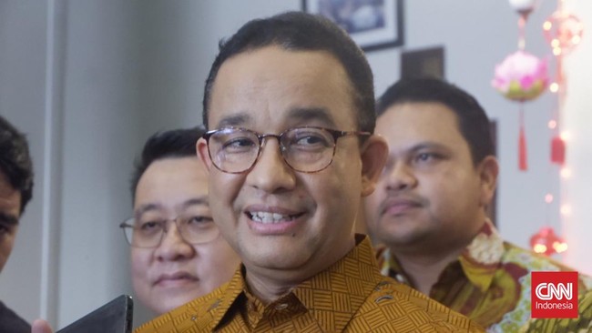 Anies Baswedan angkat suara terkait sosok petahana yang disebut tak pernah memenangi kontes Pemilihan Gubernur di DKI Jakarta.