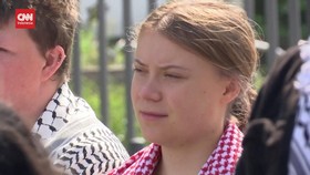 VIDEO: Greta Thunberg Ikut Demo Bela Palestina di Jerman
