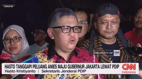 VIDEO: Hasto Tanggapi Anies Berpeluang Maju Gubernur Lewat PDIP
