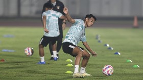 Menit Pertama, Pelipis Malik Risaldi Berdarah di Bahrain vs Indonesia