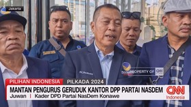 VIDEO: Mantan Pengurus Geruduk Kantor DPP Partai NasDem