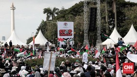 Massa Aksi Bela Palestina Minta ICJ Tangkap Netanyahu