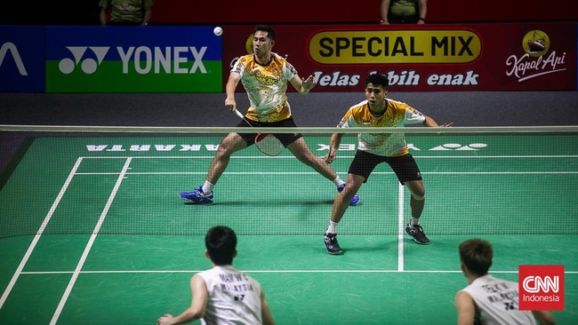 Pertandingan Sengit Leo/Bagas Melawan Sabar/Reza, Menentukan Nasib Indonesia di Perempat Final