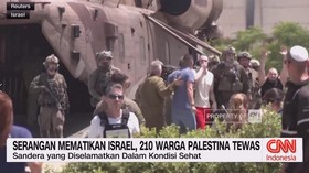 VIDEO: Serangan Mematikan Israel, 210 Warga Palestina Tewas