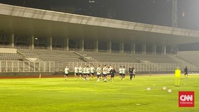 Jelang Lawan Filipina, Timnas Indonesia Latihan Serius Tanpa Canda
