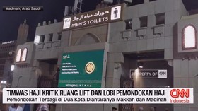 VIDEO: Timwas Kritik Ruang Lift dan Lobi Pemondokan Haji