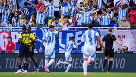 Hasil Uji Coba: Argentina Tekuk Ekuador, Messi Tak Cetak Gol