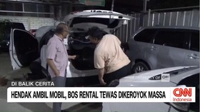VIDEO: Hendak Ambil Mobil, Bos Rental Tewas Dikeroyok Massa