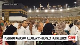 VIDEO: Pemerintah Arab Saudi Keluarkan 325 Ribu Calon Haji Tak Berizin