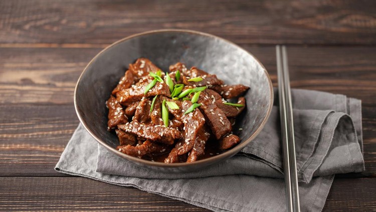 Ilustrasi daging kecap