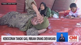 VIDEO: Kebocoran Tangki Gas, Ribuan Orang Dievakuasi