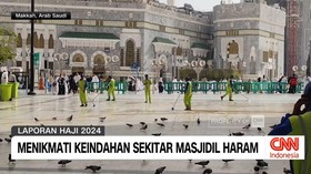 VIDEO: Menikmati Keindahan Sekitar Masjidil Haram
