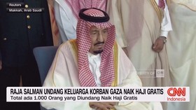 VIDEO: Raja Salman Undang Keluarga Korban Gaza Naik Haji Gratis