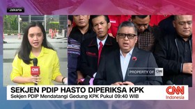 VIDEO: Sekjen PDIP Hasto diperiksa KPK