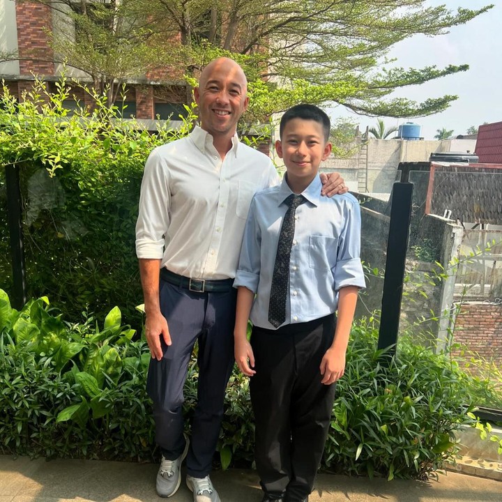 <p>Steven Lee merupakan putra Kinaryosih dengan Brett Money, seorang pria asal Australia. (Foto: Instagram @kinaryosihmoney)</p>
