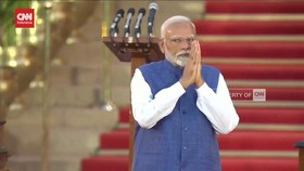 VIDEO: Narendra Modi Jadi PM India 3 Periode. Samai Rekor Nehru