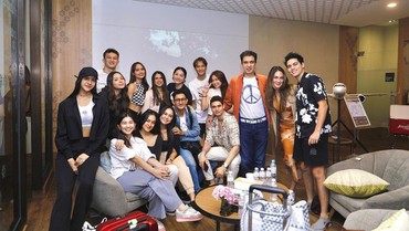 Dijodohkan Nagita Slavina, Ini 7 Momen Pertemuan Perdana Luna Maya & Maxime Bouttier
