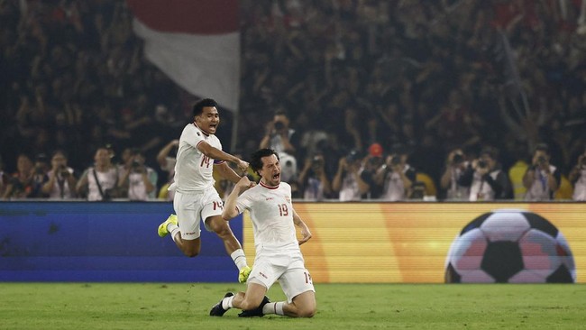 Cedera Lutut Paksa Thom Haye Selebrasi Knee Slide Usai Pertandingan di GBK