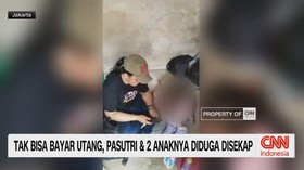 VIDEO: Tak Bisa Bayar Utang, Pasutri & 2 Anaknya Diduga Disekap
