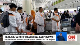 VIDEO: Tata Cara Berirham di Dalam Pesawat