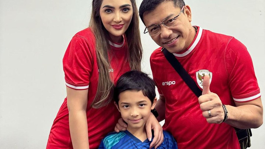 Arsya, anak Anang dan Ashanty terpilih menjadi pendamping garuda.