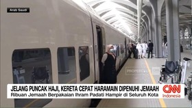 VIDEO: Berhaji Menggunakan Kereta Cepat