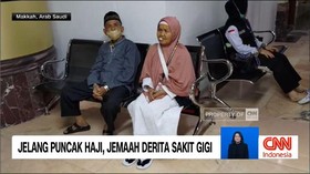 VIDEO: Jelang Puncak Haji, Jemaah Derita Sakit Gigi