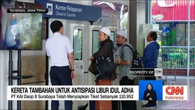 VIDEO: Kereta Tambahan untuk Antisipasi Libur Idul Adha
