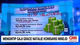 Mengintip Gaji Grace Natalie Komisaris MIND.ID