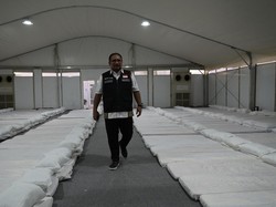 Momen Menag Gus Yaqut Tinjau Persiapan Fasilitas di Armuzna