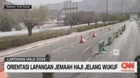 VIDEO: Orientasi Lapangan Jemaah Haji Jelang Wukuf