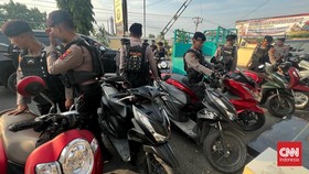 Polisi Sita 33 Motor dan 6 Mobil yang Dokumennya Tak Jelas dari Pati