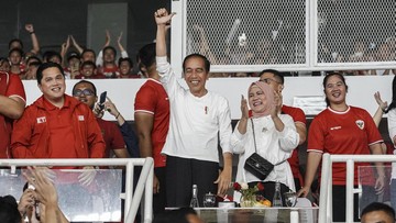 Berita Olahraga Terkini CNN Sport : Jokowi Akan Nonton Langsung Timnas Indonesia vs Singapura di GBK