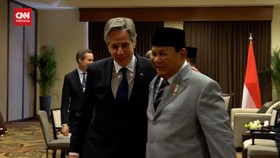 VIDEO: Prabowo Temui Menlu AS Bahas Resolusi DK PBB Usulan AS