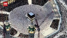 VIDEO: Ribuan Jemaah Berkumpul di Ka'bah Jelang Ibadah Haji