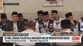 VIDEO: 25 Ribu Jemaah Calon Haji Indonesia Belum Mendapatkan Nusuk
