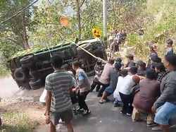 Ngeri! Ini Daftar Laka di Jalur Tunggangan Wonogiri gegara Ikut Google Maps