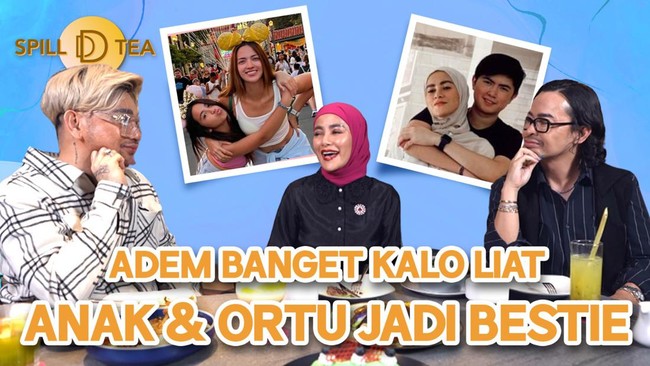 Kayak Bestie, Ini Artis yang Deket Banget sama Anaknya