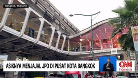 VIDEO: Menjajal JPO di Pusat Kota Bangkok