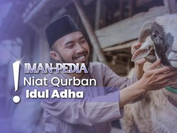 Bacaan Niat Kurban Idul Adha untuk Sendiri dan Keluarga serta Artinya