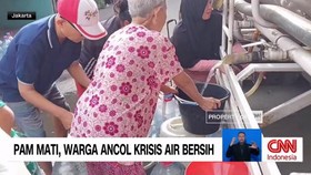 VIDEO: PAM Mati, Warga Ancol Krisis Air Bersih