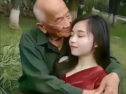 Viral Pasangan Pria-Wanita Terpaut 57 Tahun, Jatuh Cinta di Panti Jompo