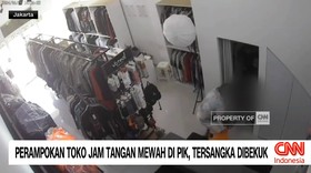 VIDEO: Perampokan Toko Jam Tangan Mewah di PIK, Tersangka Dibekuk