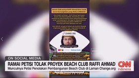 VIDEO: Ramai-Ramai Tolak Proyek Beach Club Raffi Ahmad