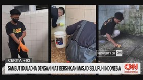 VIDEO: Sambut Iduladha dengan Niat Bersihkan Masjid Seluruh Indonesia