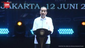 VIDEO: Resmikan Jakarta Fair, Jokowi: Bisa Cari Hiburan dan Belanja