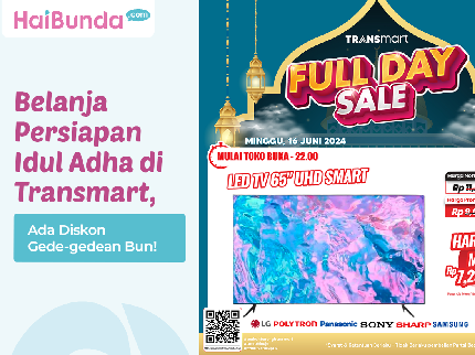 Belanja Persiapan Idul Adha di Transmart, Ada Diskon Gede-gedean Bun!