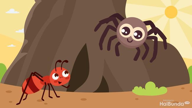 Dongeng Anak: Persahabatan Semut Kecil dan Laba-Laba Besar