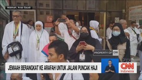 VIDEO: Jemaah Berangkat ke Arafah untuk Jalani Puncak Haji