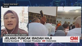 VIDEO: Jemaah Bergerak ke Arafah Secara Bertahap